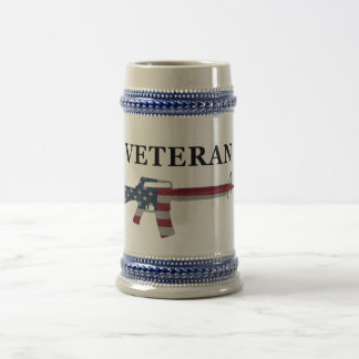Caneca de cerveja do veterano M16