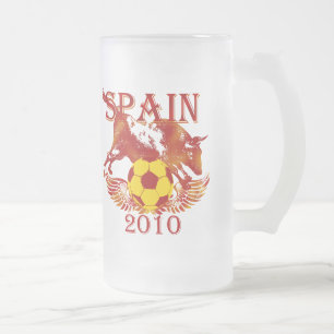 Caneca de cerveja do vidro de fosco da espanha