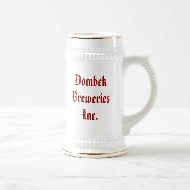 Caneca De Cerveja Dombek Cervejarias Inc., boa cerveja f… - (Direita)