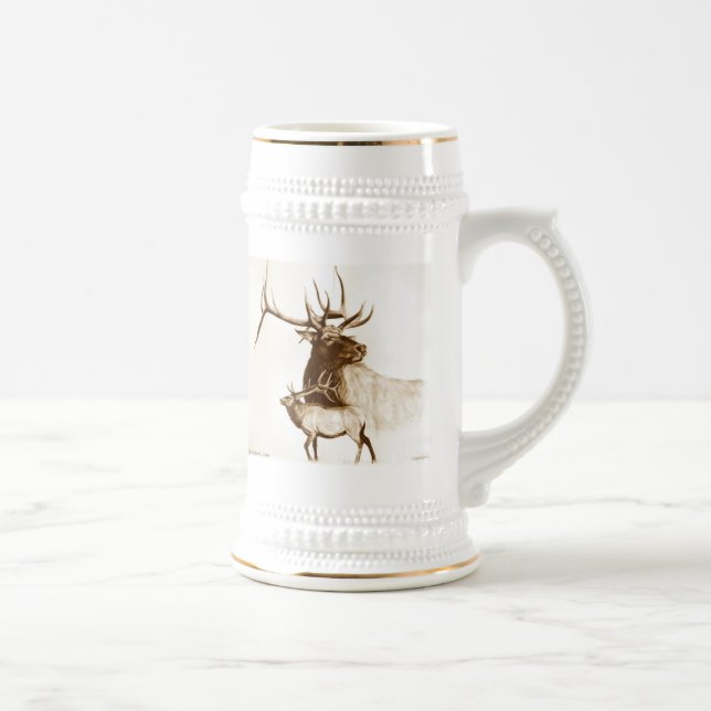 Caneca de cerveja dos alces (Direita)
