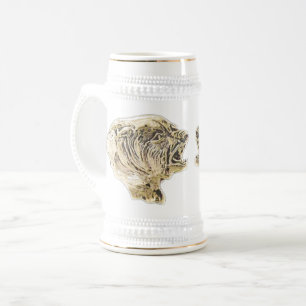 Caneca de cerveja dos Ursos do ouro