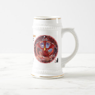 Caneca De Cerveja Dragão Cósmico Pyrope