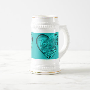 Caneca De Cerveja Dragão Heart