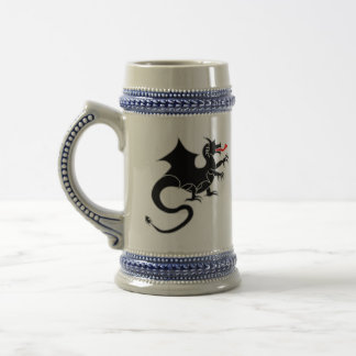 Caneca De Cerveja Dragão preto