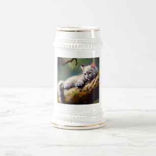 Caneca De Cerveja Dragon Li Cat