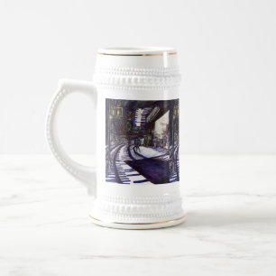 Caneca De Cerveja Dusting the Piano