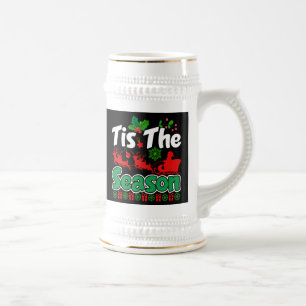 Caneca De Cerveja É a Temporada de Natal Design-61067