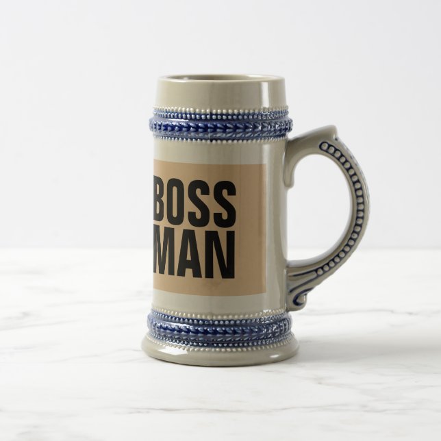 CANECA DE CERVEJA E CANECAS DE CAFÉ DO CHEFE (Direita)