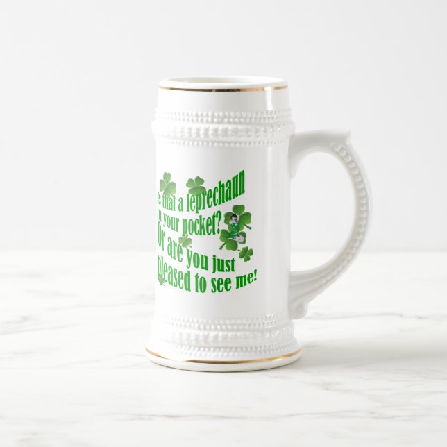 Caneca De Cerveja É um duende no bolso? (Direita)