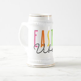 Caneca De Cerveja Easter Vibes