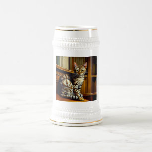 Caneca De Cerveja Egípcio Mau Cat