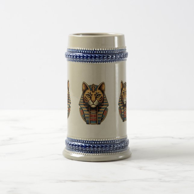 Caneca De Cerveja Egyptian Pharaoh Cat Mug – Ancient Egypt Cat Art (Centro)
