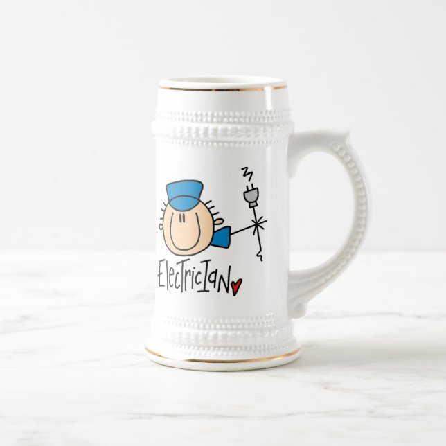 Caneca De Cerveja Eletricista (Direita)