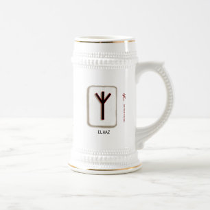Caneca de cerveja Elhaz RuneStone