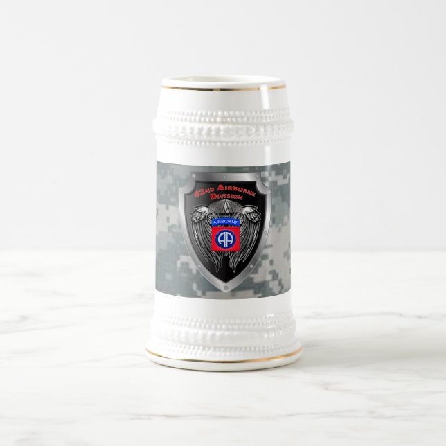 Caneca De Cerveja Elite 82.a Divisão Aerotransportada (Centro)
