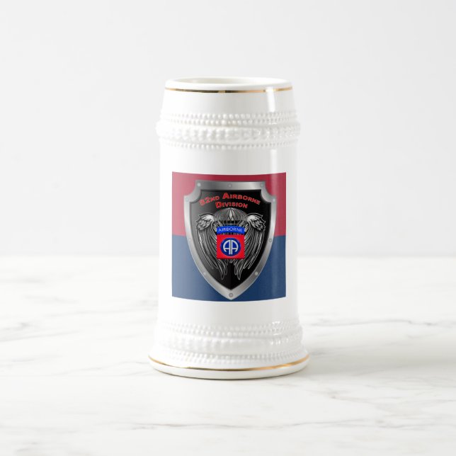 Caneca De Cerveja Elite 82.a Divisão Aerotransportada (Centro)