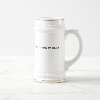 CANECA DE CERVEJA EM DA CADEIA DO EM DO PREGO DO EM DA CAUDA