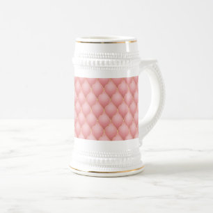 Caneca de Cerveja em Rose Gold Tufted