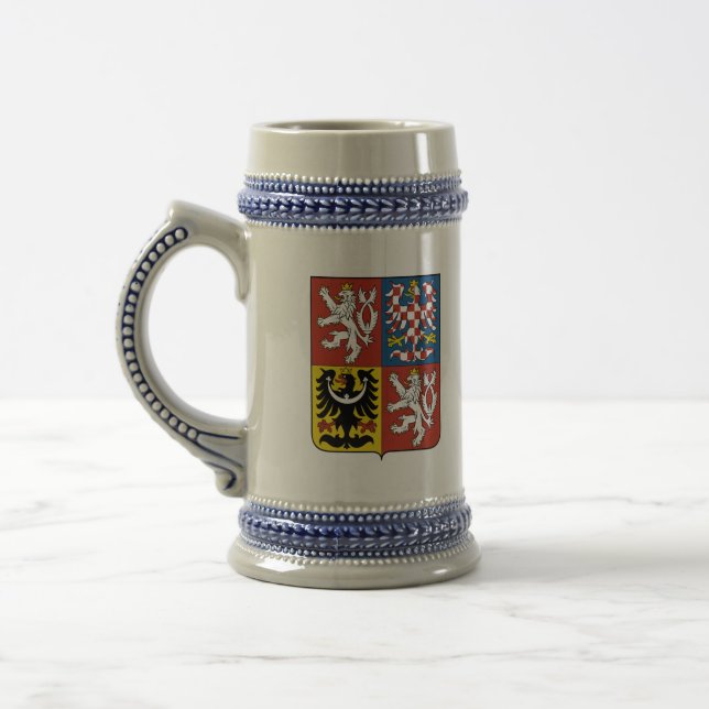 Caneca De Cerveja emblema checo (Esquerda)