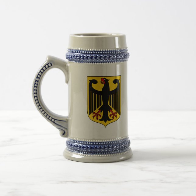 Caneca De Cerveja emblema de Alemanha (Esquerda)