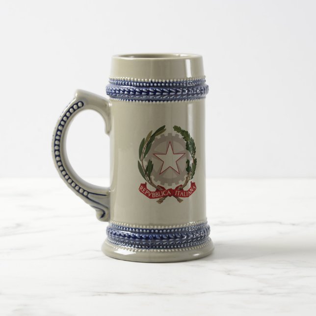 Caneca De Cerveja emblema de Italia (Esquerda)