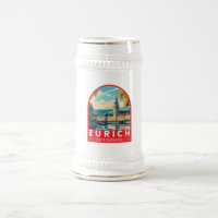 Emblema de Viagem de Suiça de Zurique