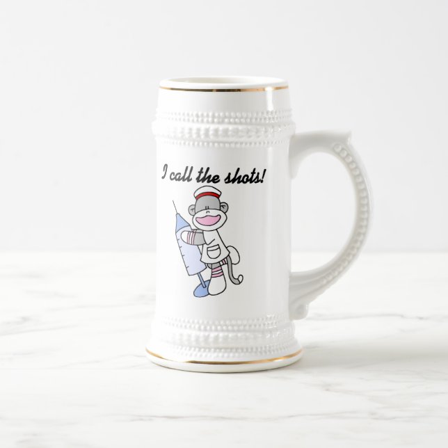 Caneca De Cerveja Enfermeira do Macaco Chamo de Presentes (Direita)