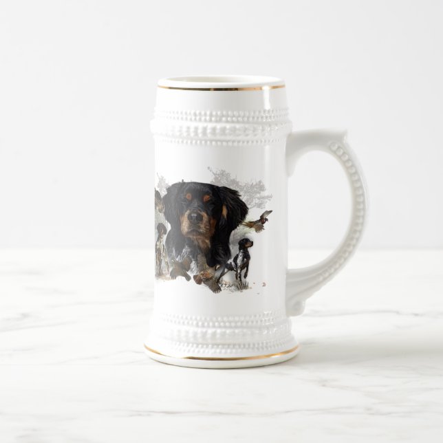 Caneca De Cerveja Epagneul Breton, Brittany Spaniel     (Direita)