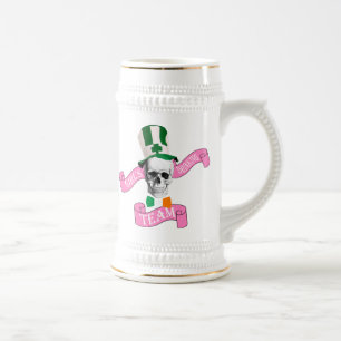 Caneca De Cerveja Equipe de bebendo de raparigas irlandesas