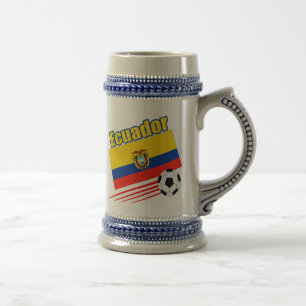 Caneca De Cerveja Equipe de futebol de Equador