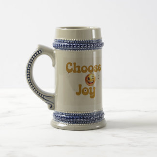 CANECA DE CERVEJA ESCOLHA A ALEGRIA