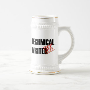 CANECA DE CERVEJA ESCRITOR DE TECNOLOGIA FORA DE SERVIÇO
