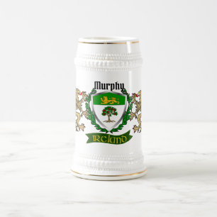 Caneca De Cerveja Escudo irlandês Murphy
