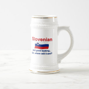 Caneca De Cerveja Esloveno bonito