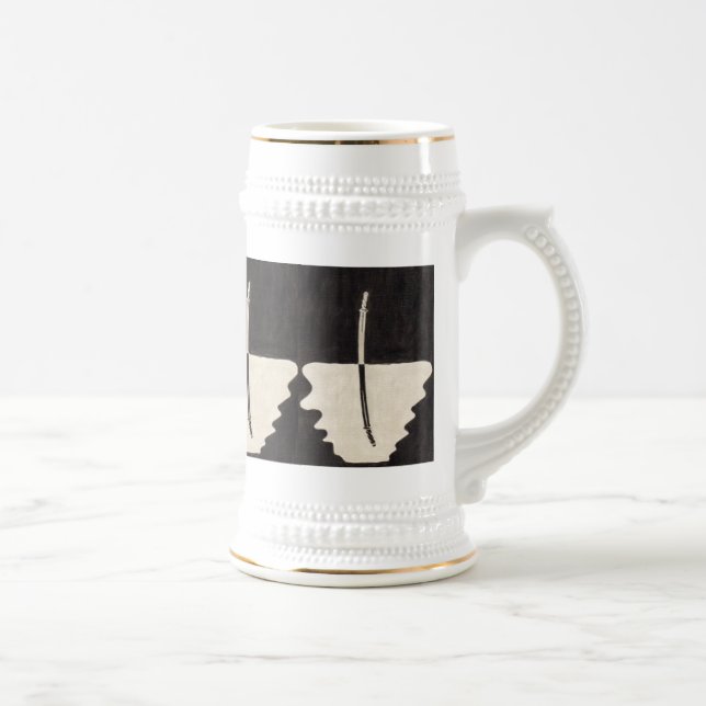 Caneca De Cerveja Espadas da legenda: Reflexão (Direita)