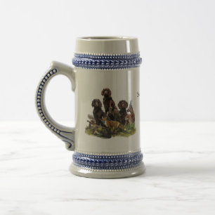 Caneca De Cerveja Espanhóis alemães ( Deutscher Wachtelhund )