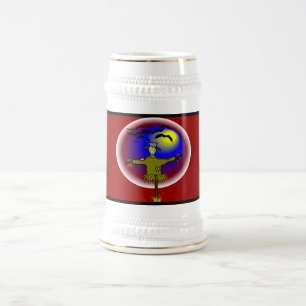 Caneca De Cerveja Espantalho sem rosto -