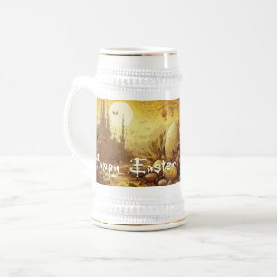 Caneca De Cerveja esperança de Páscoa em um mundo apocalíptico