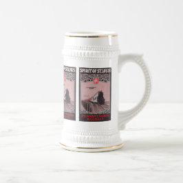 Caneca De Cerveja Espírito do trem de PRR de St Louis