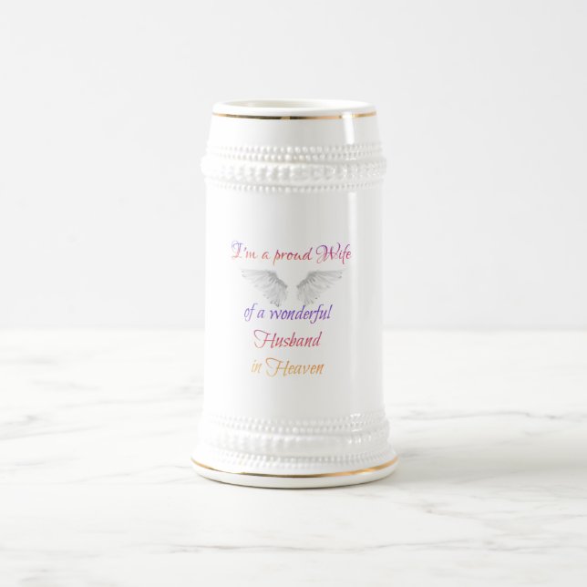 Caneca De Cerveja Esposa orgulhosa (Centro)