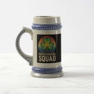 Caneca De Cerveja Esquadrão de Travessuras Correspondentes ao Grupo