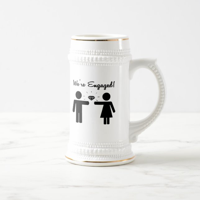 Caneca De Cerveja Estamos Envolvidos (Direita)