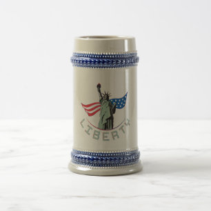 Caneca De Cerveja Estátua da Liberdade