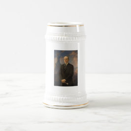 Caneca De Cerveja Estátua da Liberdade e Presidente Woodrow Wilson