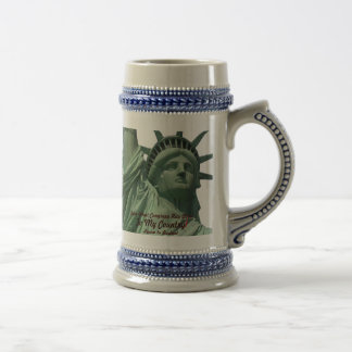 Caneca De Cerveja Estátua do Choro da Liberdade
