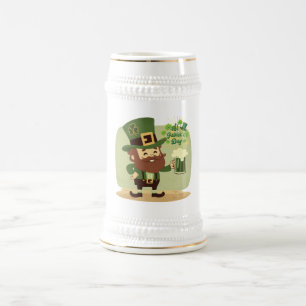 Caneca De Cerveja Estilo retrô dia de São Patrício
