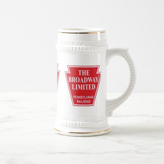 Caneca De Cerveja Estrada de ferro Broadway de Pensilvânia limitado (Direita)