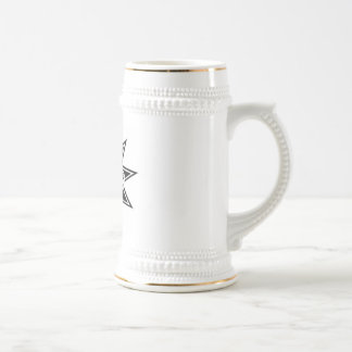 Caneca De Cerveja estrela preta do panter