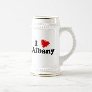 Caneca De Cerveja Eu amo Albany