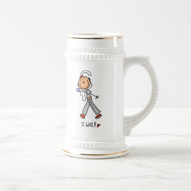 Caneca De Cerveja Eu Caminho (Direita)